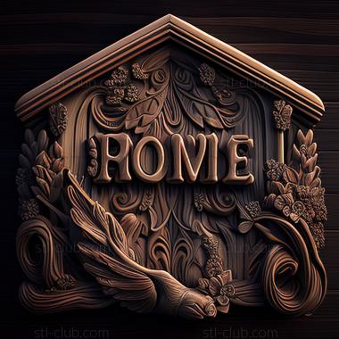 3D модель Унесённый домой игра (STL)